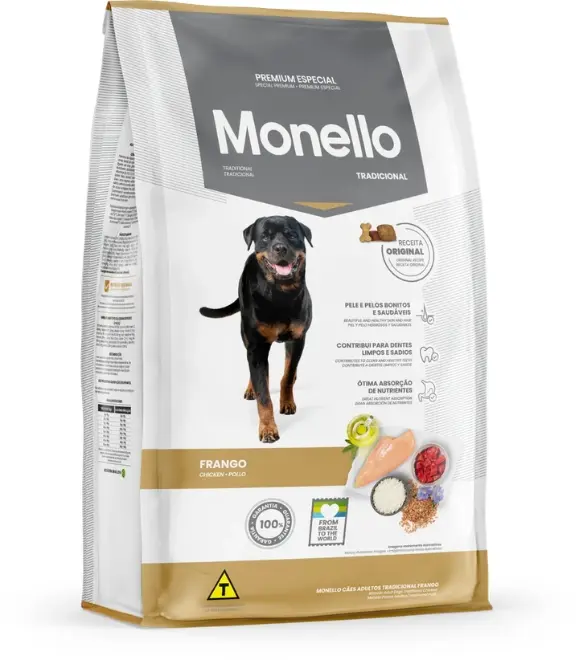 Monello Adult Dog Dry Food with Chicken 10.1kg