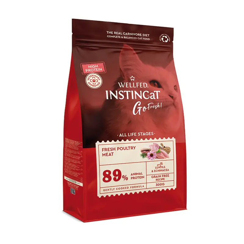 Pet Interest Wellfed INSTINCaT Go Fresh High Protein Fresh Poultry Cat Food – All Life Stages