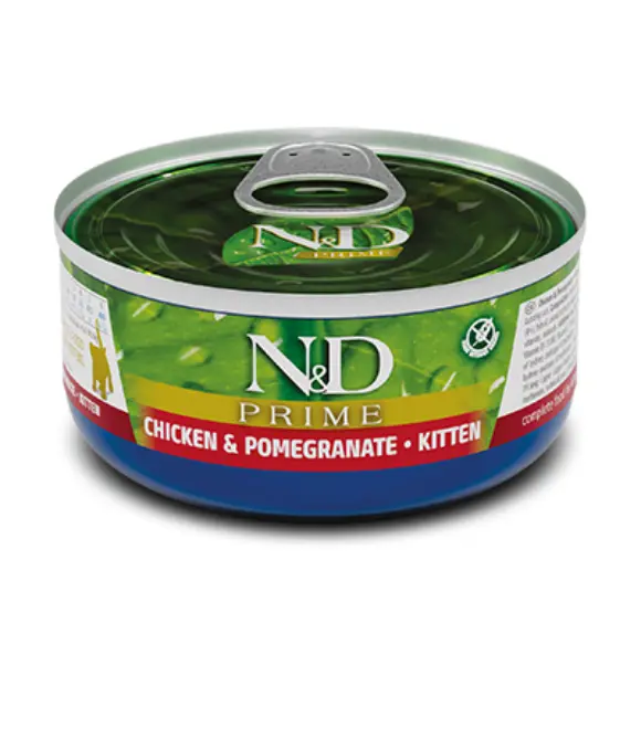 PZ-N&D Cat Prime Chicken & Pomegranate Kitten 70 Gm