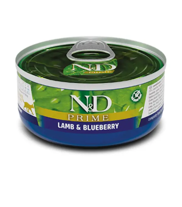 PZ-N&D Cat Prime Lamb & Blueberry 70 Gm