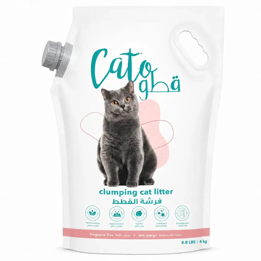 Cato Clumping Cat Litter Unscented 4kg