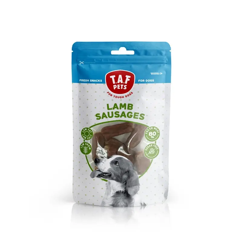 TAF Pets Fresh Dog Treats Lamb Sausages 75g
