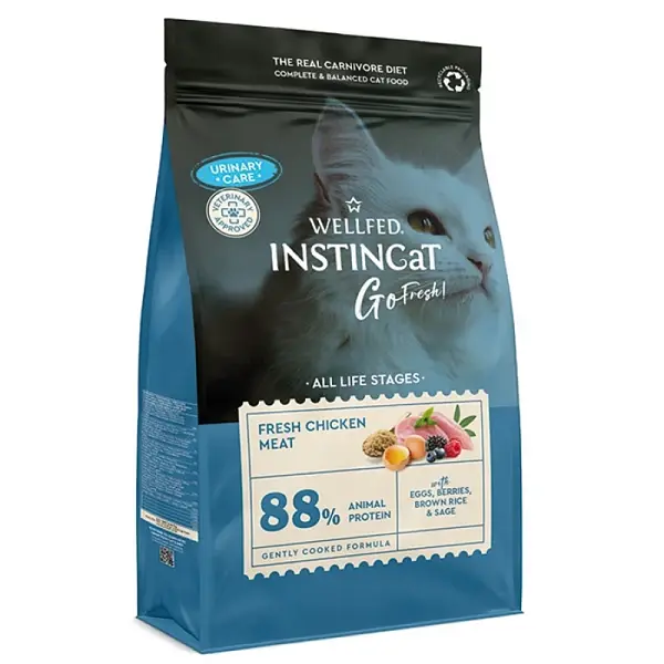 Pet Interest Wellfed Instin Cat Dry Food Fresh Chicken Meat